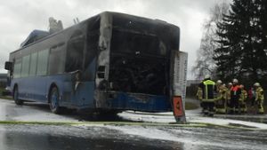 Meyernreuth: Schulbus ausgebrannt