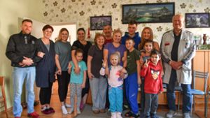 Familie nimmt in Selb elf Ukrainer auf