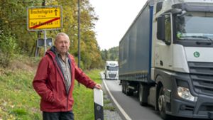 Flüsterasphalt gegen Lastwagen-Lärm