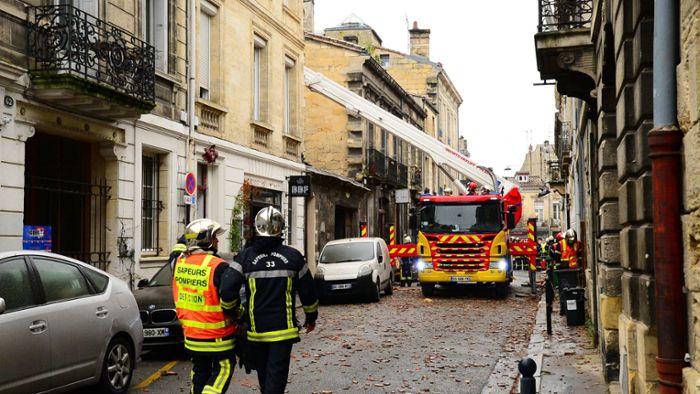 Heftige Explosion in der Innenstadt von Bordeaux