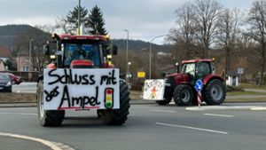 Kulmbacher Landwirte demonstrieren in Berlin
