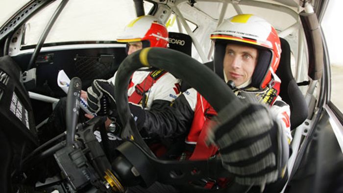 Karriere-Probleme: Rallyefahrer Florian Niegel aus Sachsendorf hofft auf Angebote
