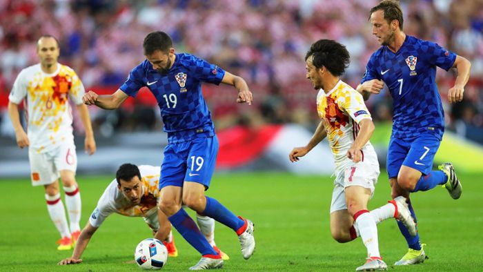 Spanien verliert gegen Kroatien