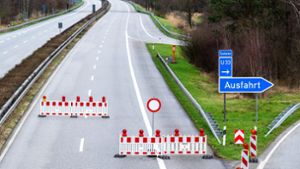 Granate gesprengt: Autobahn 93 kurz gesperrt