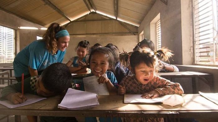 Schulen in Nepal wieder aufgebaut
