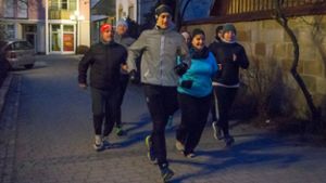 Fun-Run: Trainingsauftakt bei Eiseskälte