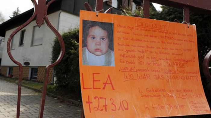 Anklage wegen Todes von zweijähriger Lea steht bevor