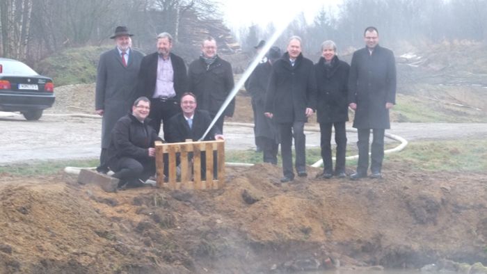 Weißenstadt präsentiert Thermalwasser für das neue Kurzentrum