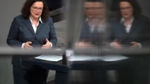 Nahles legt Bundestagsmandat nieder