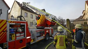 Dachstuhlbrand in Weidenberg durch heiße Asche verursacht