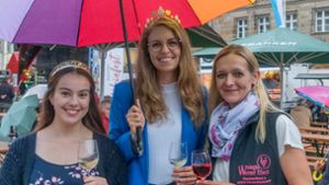 Bayreuther feiern ihr Weinfest