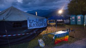 Proteste kurz vor G7-Gipfel - Tagungsort Elmau weiträumig abgesperrt