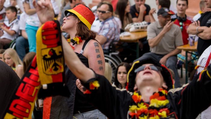 Mehr als 1000 Bayreuther feiern deutschen Sieg beim Public Viewing