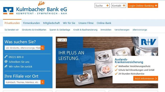 Kulmbacher Bank will fusionieren