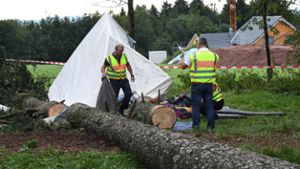 Baum erschlägt 15-Jährigen in Zeltlager