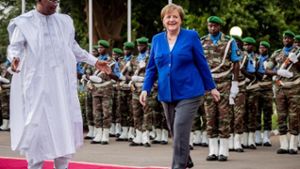 Merkel betont Dringlichkeit der Hilfsmaßnahmen für Niger