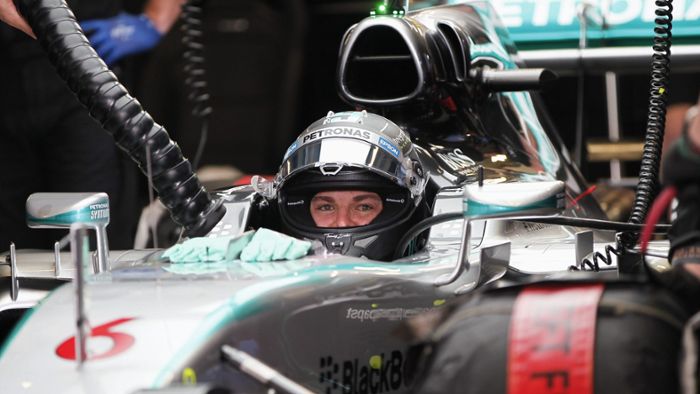 Nico Rosberg feurig und schnell