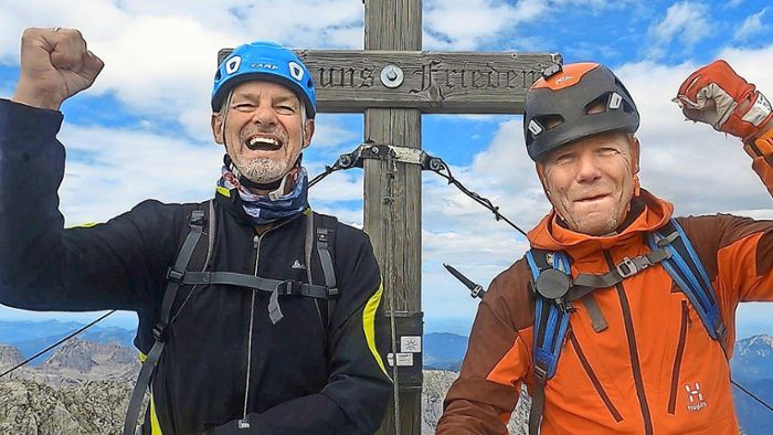 Zwei Fichtelgebirgler auf großer Gipfeltour