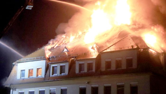 Großbrand in Bamberger Altstadt