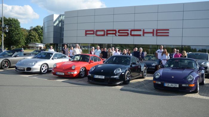Porsche-Club Bayreuth feiert sein 25-jähriges Bestehen