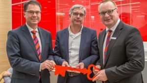 Sparkasse eröffnet 19-Millionen-Euro-Bau