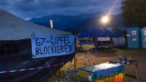 Proteste vor G7-Gipfel - Tagungsort Elmau weiträumig abgesperrt