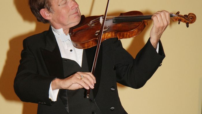 Grube und Geige im Konzert eine Einheit