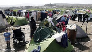 Polizei räumt Flüchtlingscamp
