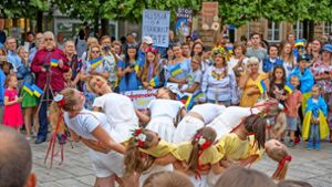 In Bayreuth tanzen sie für die Freiheit der Ukraine