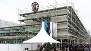 Richtfest auf Bayreuths größter Baustelle
