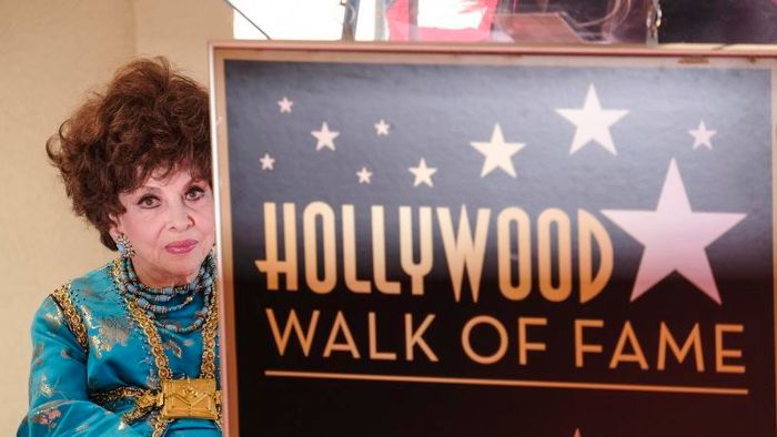 Gina Lollobrigida bekommt Hollywood-Stern