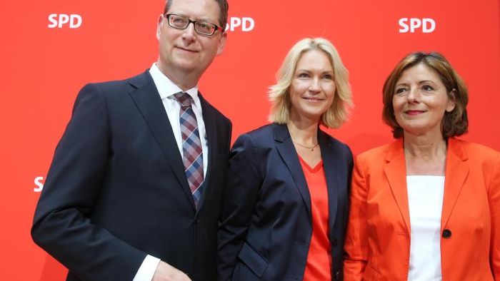 Das Übergangs-Trio an der Spitze der SPD
