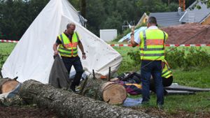 Baum erschlägt 15-Jährigen in Zeltlager