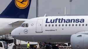 Lufthansa sieht viele Turbulenzen voraus - Kurs bricht ein
