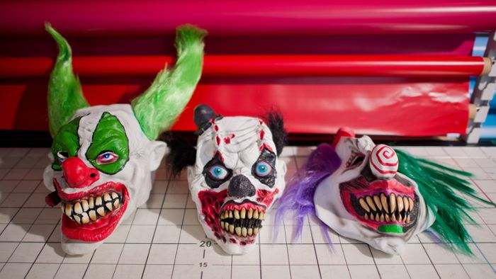 Kein Verkauf von Horror-Clown-Masken