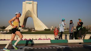 Bayreuther beim Marathon in Teheran