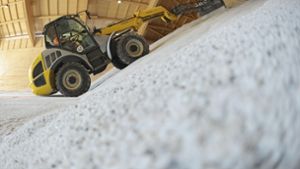 Tausende Tonnen Salz gegen den Schnee