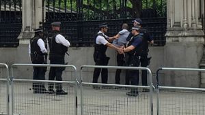 Mann vor Parlament festgenommen