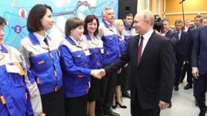 Putin besucht Krim zum fünften Jahrestag der 