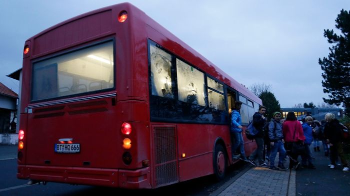 Bus von Fichtelberg zur Schule nach Weidenberg: Voll ja, aber nicht überfüllt