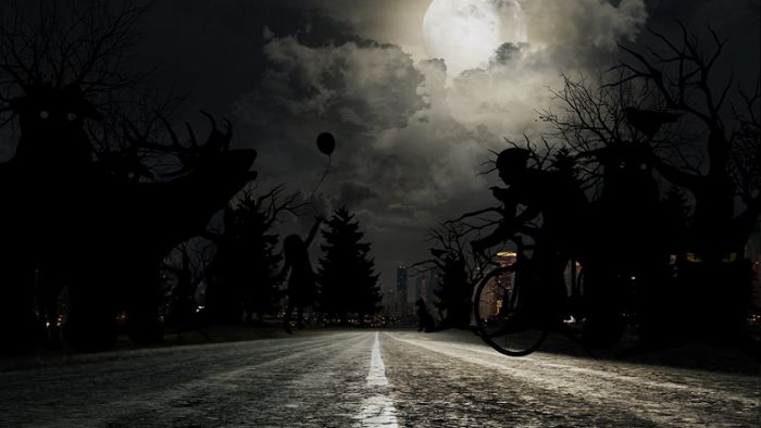 Ohne Licht in der Nacht: Pilger fährt mit Rad auf der Autobahn