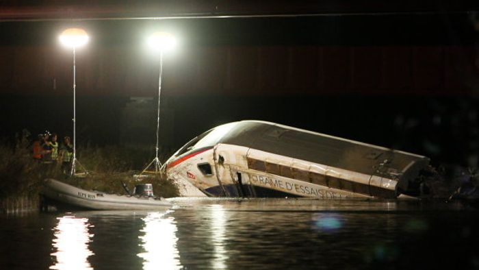 TGV-Unglück: mindestens elf Tote