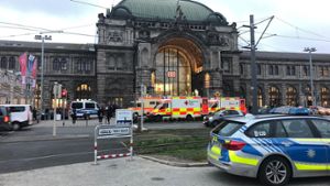 ICE gestoppt und im Nürnberger Hauptbahnhof evakuiert