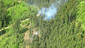 Überwachungsflüge wegen Waldbrandgefahr