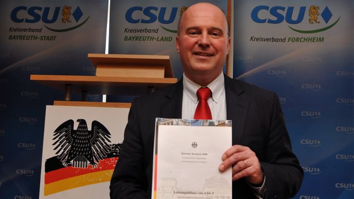 CSU geht mit Hartmut Koschyk in die Bundestagswahl