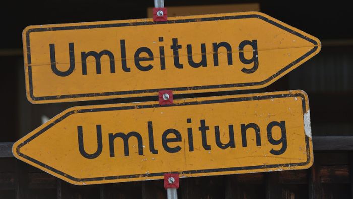 Umleitung legt Landstraße lahm
