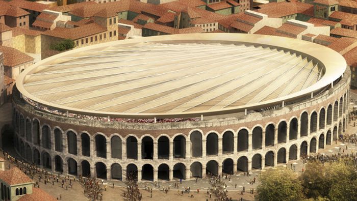 Deutsches Dach für die Arena in Verona?