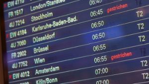 Flugbegleiter von Eurowings streiken