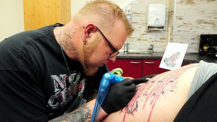 Pegnitz und sein Tattoo-Boom