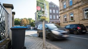 Bayreuth: Wahlkampf mit fliegenden Plakaten